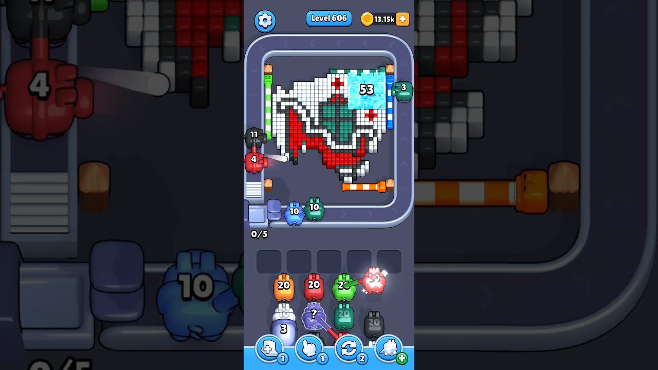 Pixel Flow Level 606