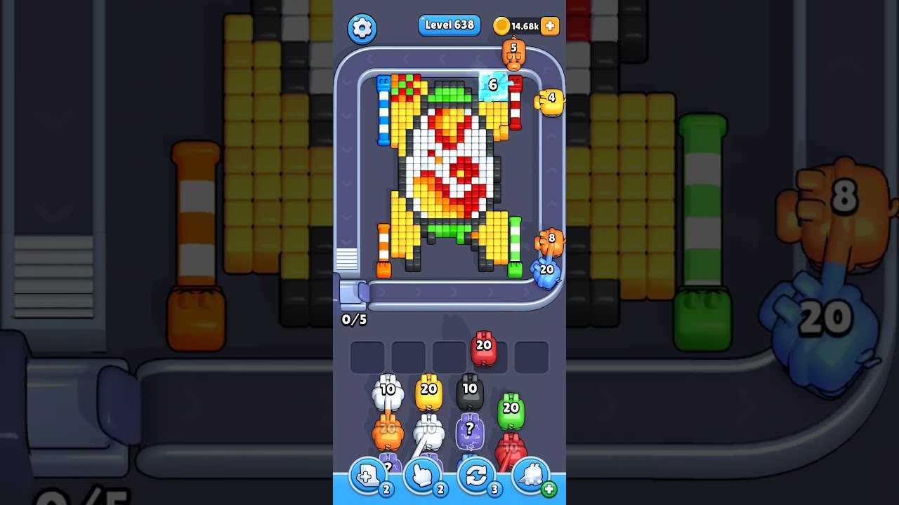 Pixel Flow Level 638