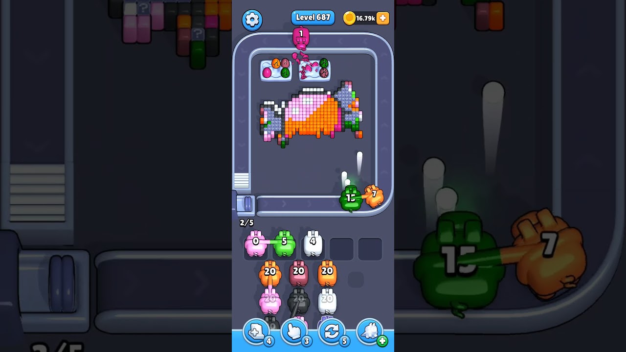 Pixel Flow Level 687