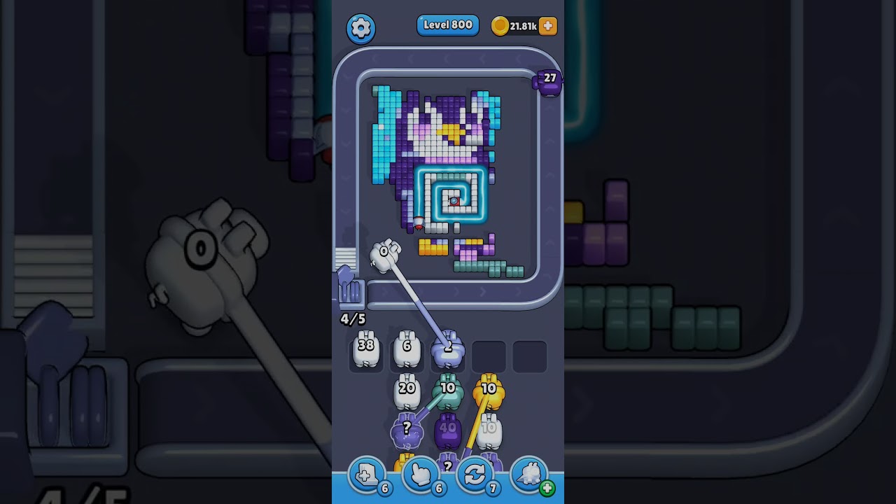 Pixel Flow Level 800